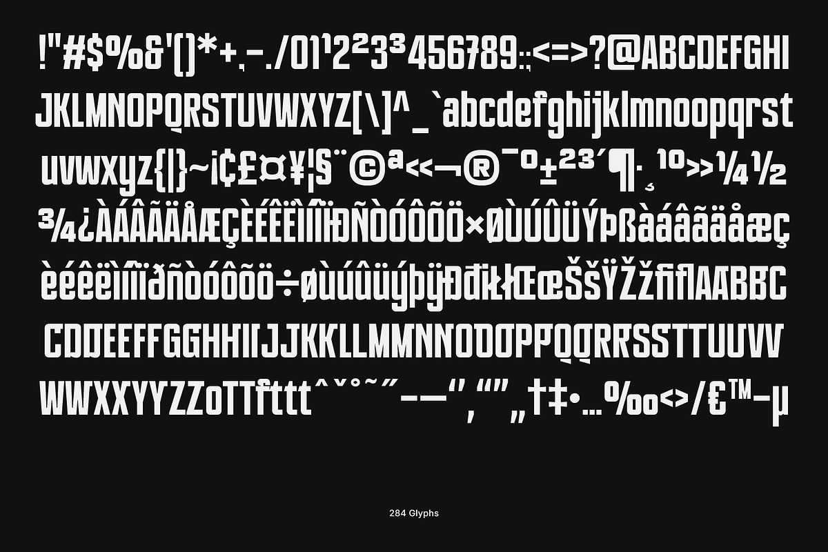 PRAK Breakstrike - Bold Condensed, a Sans Serif Font by Healltica.std (Photo 7 of 17)