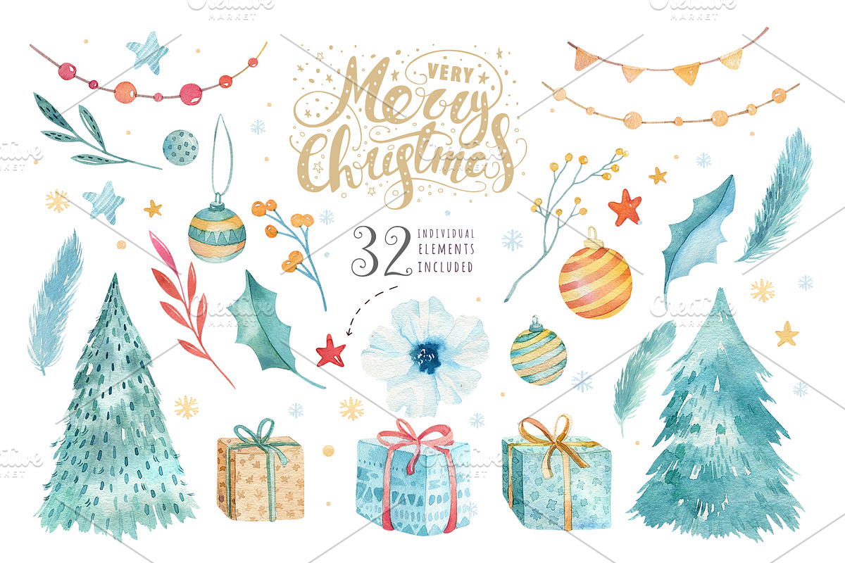 Christmas bear collection, an Animal Illustration by Peace ART (Photo 3 of 11)