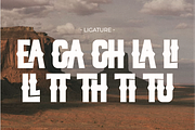 Scream - Vintage Western Sans Serif, a Sans Serif Font by Pian45 Studio (Thumbnail 4 of 10)