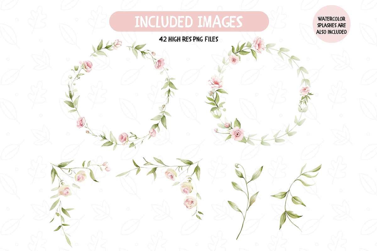 Pink Fairy Clipart Set, an Illustration by TatiMockup (Photo 4 of 6)