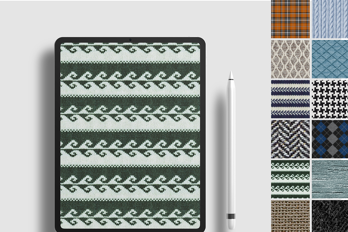Fabric Textures For Photoshop, a Brush Add-On by Velo Graphic Studio (Photo 9 of 10)