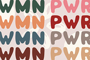 WMN Power | Spring Playful Font, a Font by Anna Zakharchenko (Thumbnail 11 of 17)