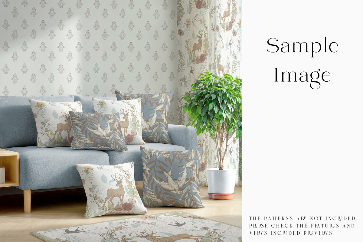 Throw Pillows Mockups, a Mockup by mock-ups (Photo 7 of 21)