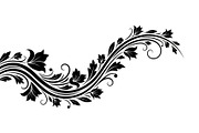 Floral Ornament Silhouette Bundle, an Illustration by BIPLOB EXPERT (Thumbnail 29 of 51)