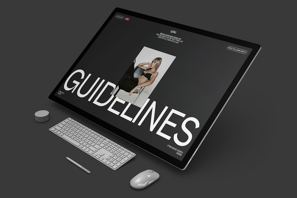 EPIKA | Guidelines, a Presentation Template by CreativexGenius (Photo 9 of 9)