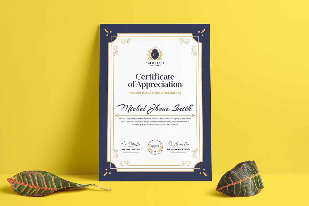 Certificate, a Stationery Template by GenerousArt (Photo 2 of 10)