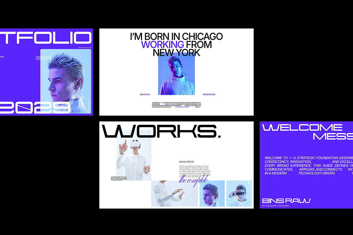 Personal Portfolio Presentation Deck, a Presentation Template by Templeste (Photo 6 of 7)