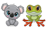 Cartoon Animals Set, an Animal Illustration by Regina Art (Reginast777) (Thumbnail 2 of 4)