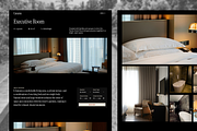 Hotel Website Framer Template, an UI Kit Template by Rozepaars Design (Thumbnail 3 of 5)