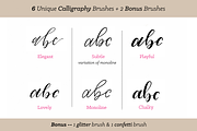 Procreate Brushes for iPad Lettering, a Brush Add-On by Ray of Light Design (Thumbnail 2 of 4)