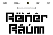 CS Apexis – Futuristic Display Font, a Sans Serif Font by Craft Supply Co. (Thumbnail 5 of 8)