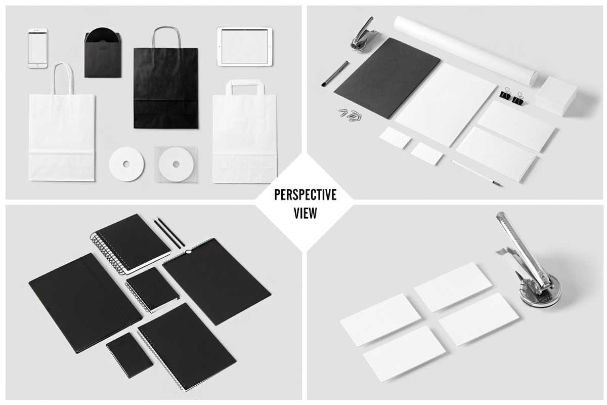Corporate Stationery / Mock-Up, a Mockup by forgraphic™ (Photo 3 of 5)