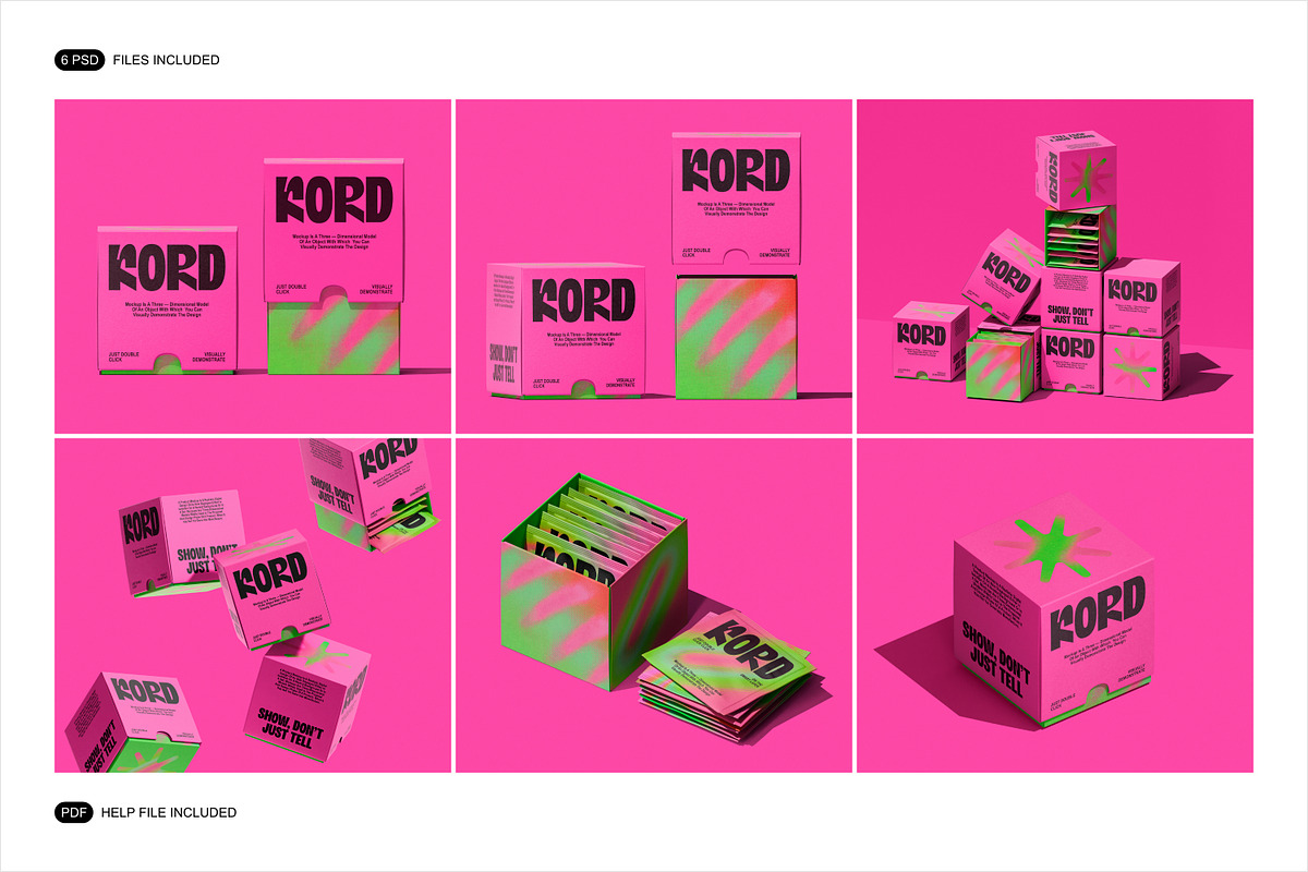 Paper Box and Sachet Mockup Set, a Packaging Mockup by Renderteam (Photo 2 of 13)