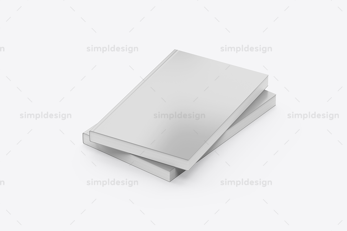 US Pocket Softcover Book Mockup, a Books & Magazine Mockup by SimplDesign (Photo 12 of 13)