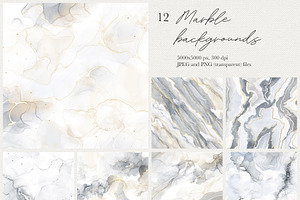 Delicate Marble Collection