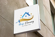 Modern Cleaning Service Logo, a Branding & Logo Template by YUDesignStore (Thumbnail 4 of 10)