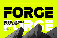 Forge - Headline Bold Logo Font