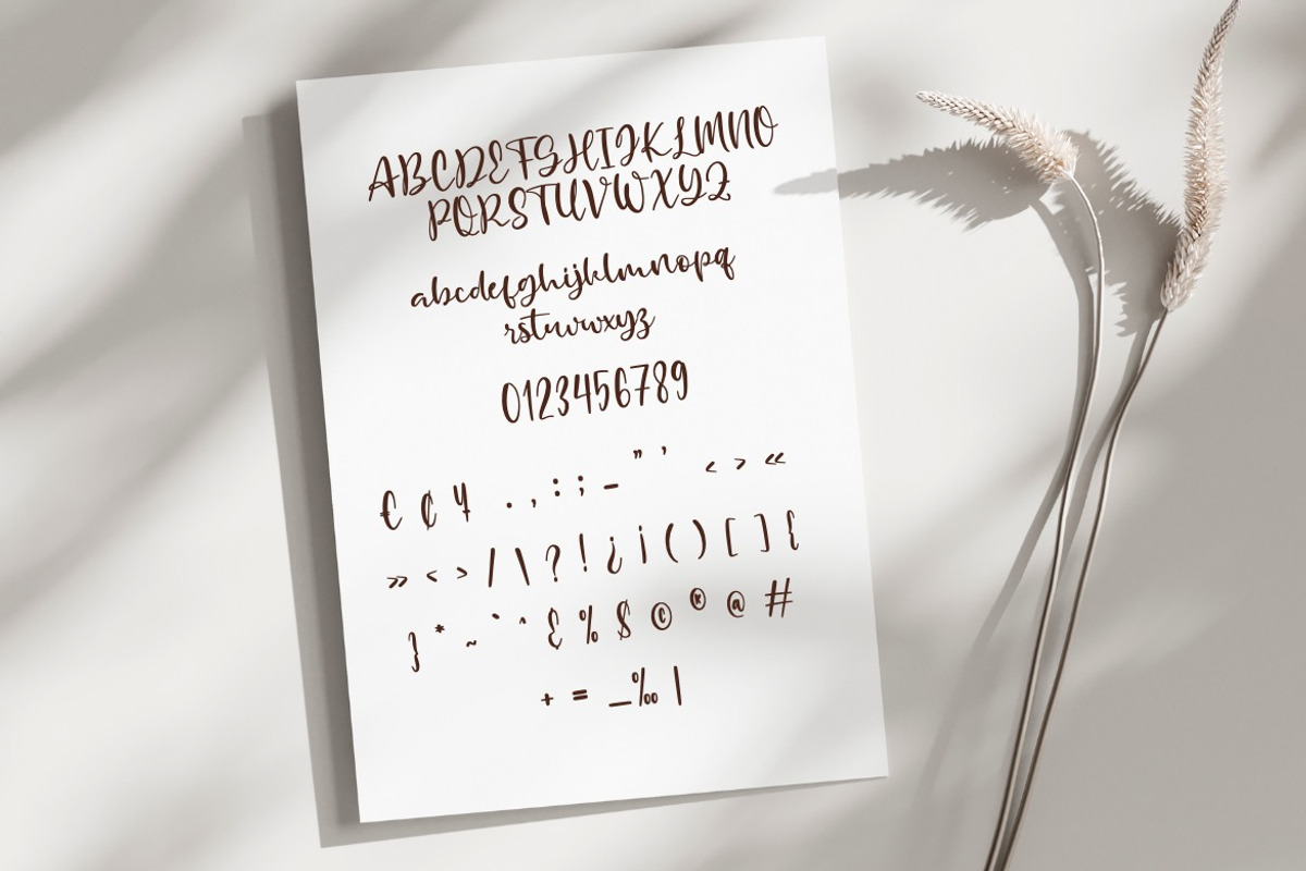 Pavethiq - Fancy Script Font, a Script Font by Dhabee (Photo 3 of 15)