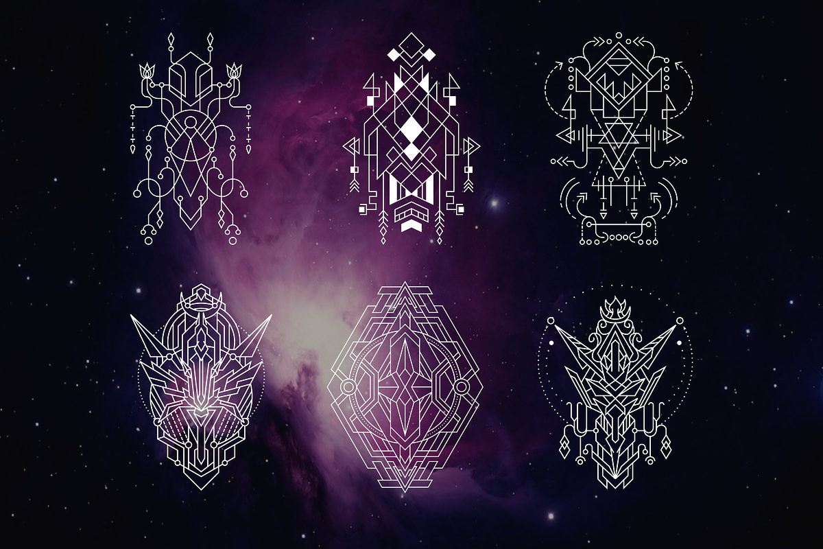 New Sacred Geometry Elegant & Modern, an Illustration by azhartz (Photo 6 of 6)