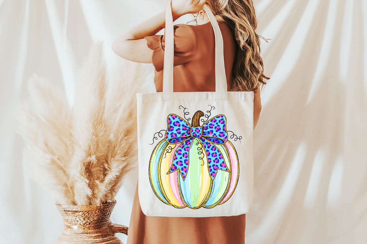Brushstroke Coquette Glitter Pumpkin, an Illustration by Libby Wishes (Photo 6 of 6)