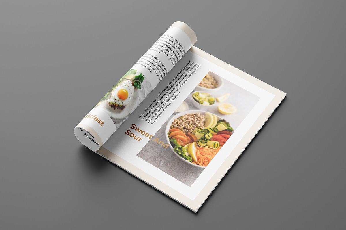 Recipe Book & Cooking Magazine, a Magazine Template by Seeing-art (Photo 3 of 11)