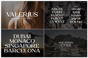 The Fashion Font Bundle (18 Fonts), a Serif Font by HipFonts (Thumbnail 6 of 18)