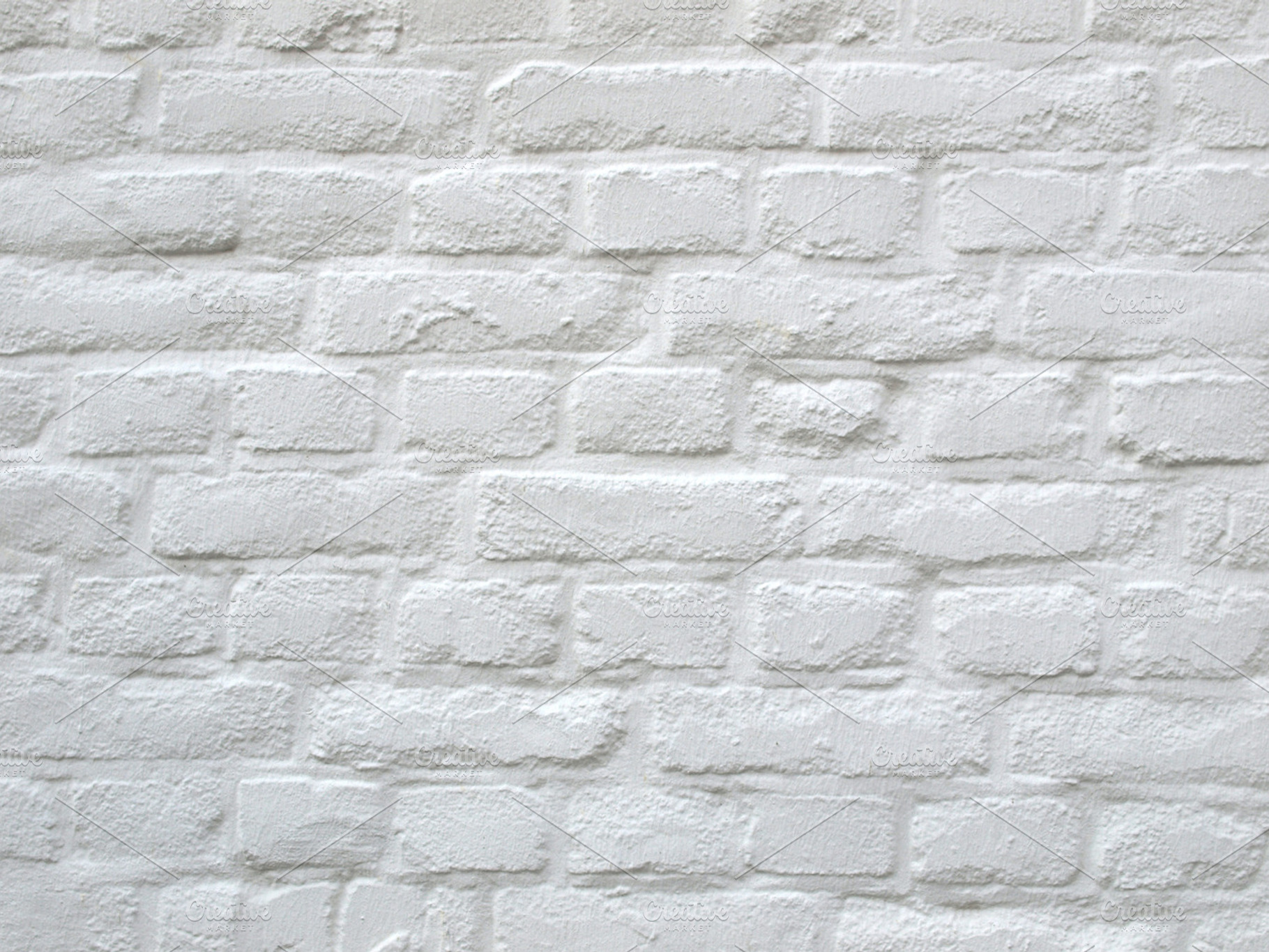 White brick wall featuring white, brick, and bricks