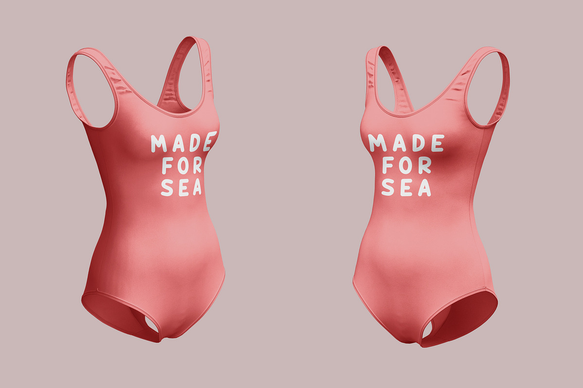 Swimming Suit Mockup, an Advertising Mockup by PudraART (Photo 5 of 7)