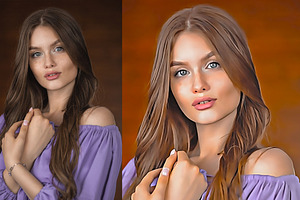 Photoshop Painting Effect