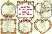 Forest Wonders Watercolor clipart, an Illustration by Happy Sloth Graphics (Thumbnail 10 of 16)