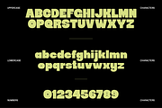Turn Burn Font | Bold Retro Display, a Sans Serif Font by Koplexs Studio (Thumbnail 7 of 10)