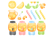Iced Tea Clipart, a Food Illustration by greywalnutstudio (Thumbnail 3 of 4)