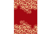 Abstract floral pattern. Vector, a Decorative Illustration by RODINA (Thumbnail 1 of 3)