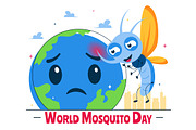10 World Mosquito Day Illustration, an Animal Illustration by denayunebgt (Thumbnail 4 of 4)