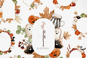 Watercolor Clipart - COZY Halloween, a Decorative Illustration by Beigetime (Thumbnail 17 of 19)
