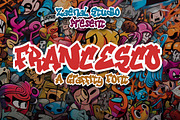 Francesco, a Script Font by Zaenal Studio (Thumbnail 1 of 10)