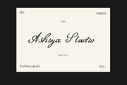 Elegant Calligraphy Ink Script Font, a Script Font by Ashiya Pixel (Thumbnail 13 of 29)