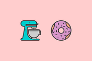 RNS Pictográfica Cocina, a Symbol Font by RNS Fonts (Thumbnail 1 of 5)