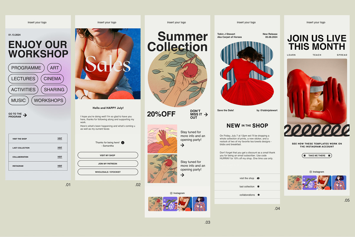 Liquorice Newsletter Templates, an Email Template by Sparrow & Snow (Photo 2 of 17)