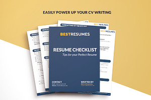 Professional CV Template Word, Pages