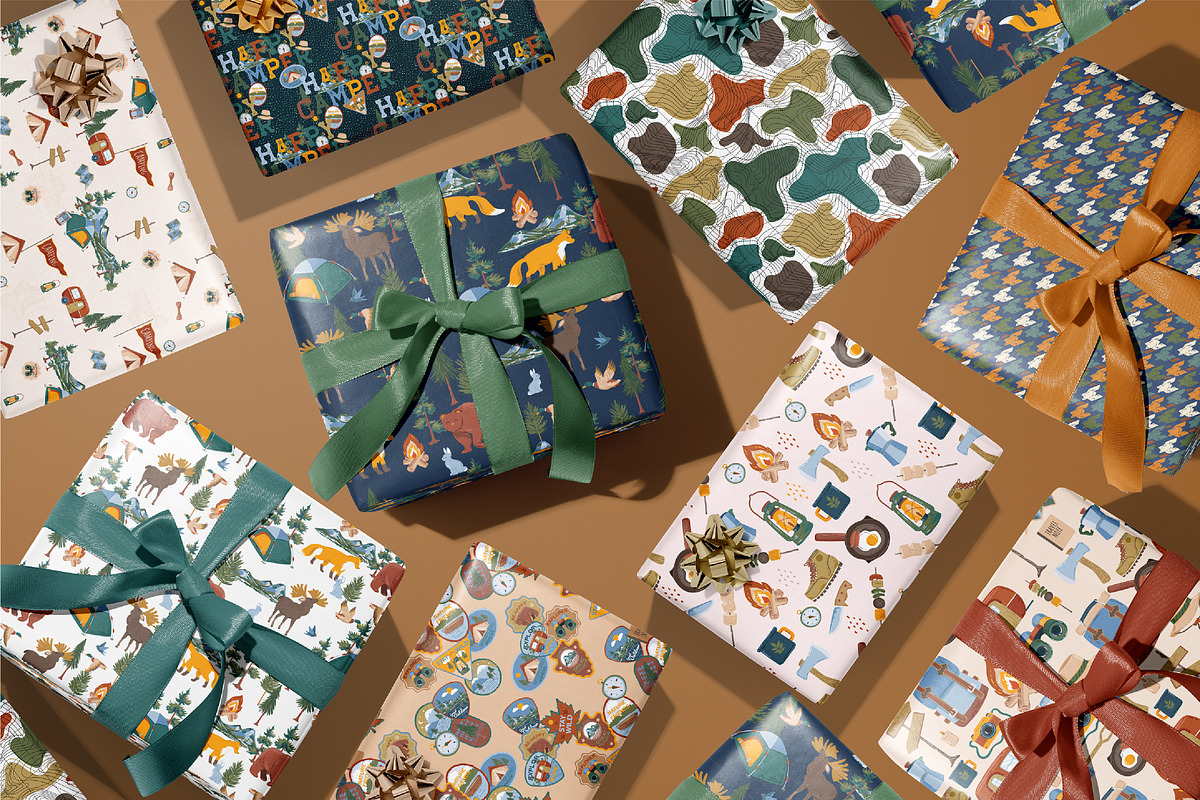 HAPPY CAMPER, a Pattern Graphic by MSNTY STUDIOX (Photo 22 of 28)
