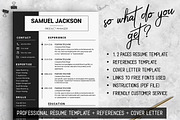 Word Resume Template - CV Design, a Resume Template by LevelUpResume (Thumbnail 3 of 5)