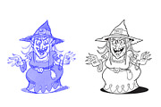Witch, an Illustration by Cartoon Shop (Thumbnail 2 of 5)