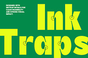 CS Garbo – Inktrap Font, a Sans Serif Font by Craft Supply Co. (Thumbnail 5 of 8)