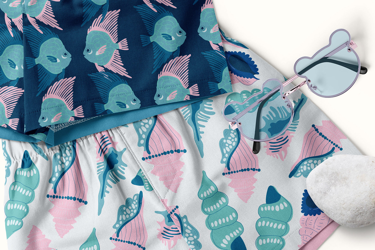 Groovy Ocean | Poster Builder, an Object Graphic by KetteCreate (Photo 13 of 16)