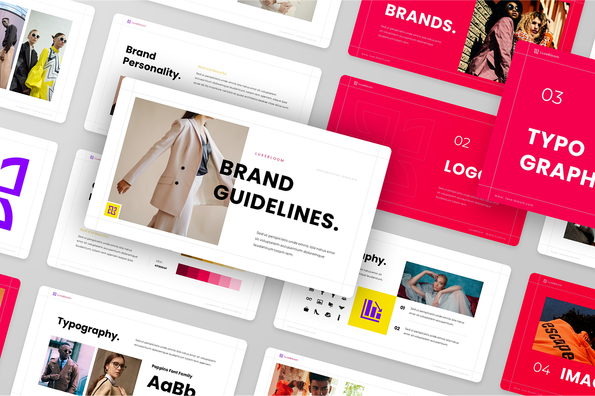 Brand Guideline Keynote, a Presentation Template by Annora Studio (Photo 4 of 5)