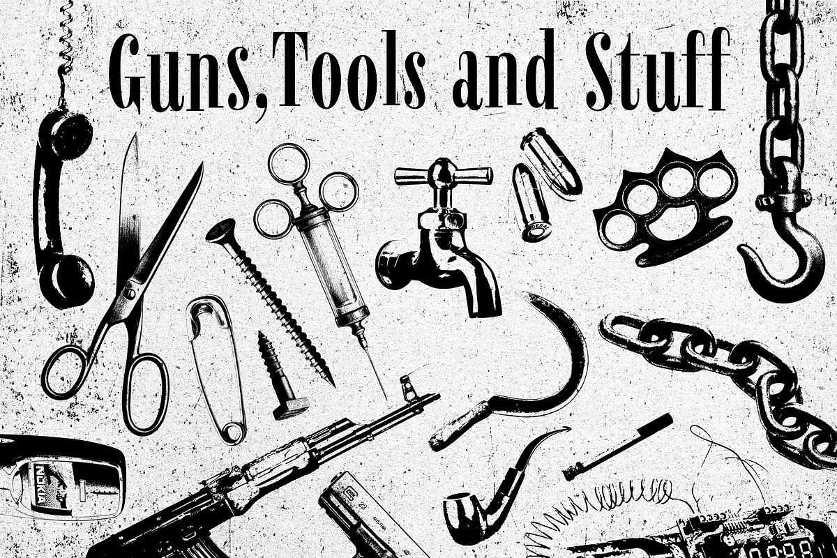 StencilMix Procreate Stamps, a Brush Add-On by PeeperDesignStudio (Photo 2 of 7)