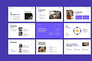 Purple Company Profile Keynote, a Presentation Template by Neermana (Thumbnail 3 of 5)