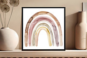 Watercolor Dreamy Boho Clipart PNG, an Illustration by DreamCafeArt (Thumbnail 5 of 5)