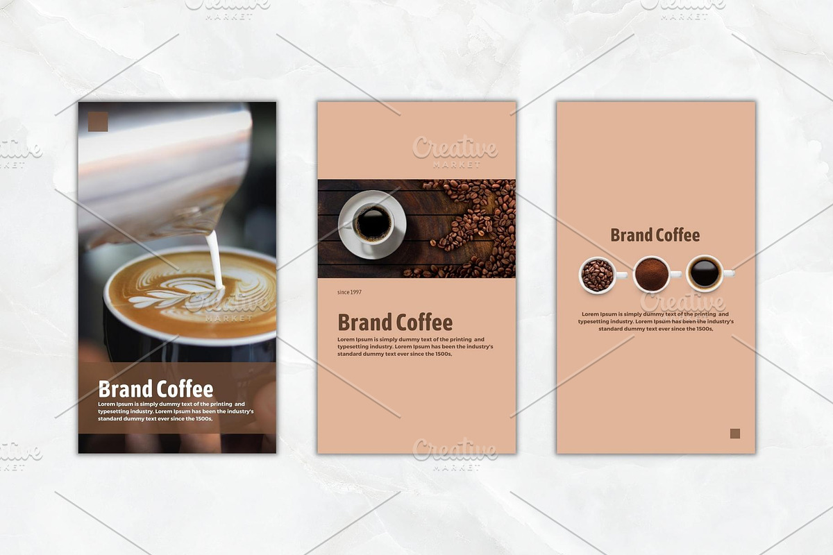 Brand Coffee - Social Media Template, a Social Media Template by Aji Gallery (Photo 8 of 19)